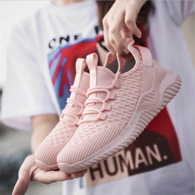 Tennis Breathable Sneakers Soft Lightweight Runni Fashion Shoes 2019 Women Low Spring-fall Espadrilles Woman Safety | Обувь