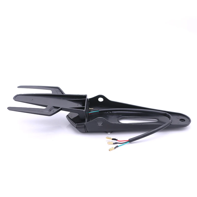 DC 12V Motorcycle 5W LED Tail Light Moto Scooter Retro Black Back Fender Rear Lights Motor Fenders Vintage Brake Stop led | Автомобили и