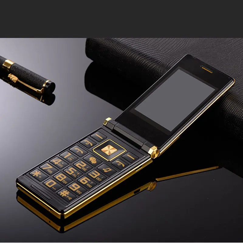 Satrend A15 раскладной двойной экран 3 0 дюйма сенсорный GSM дешевый мобильный телефон