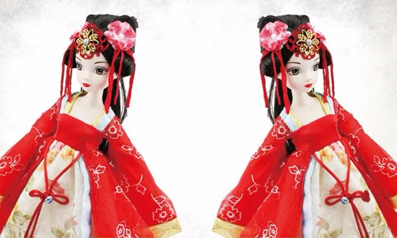 Кукла Kurhn для девочек, игрушки, китайские древние куклы невесты, Династия Тан, игрушки невесты для девочек, подарок для детей, подарок на день рождения