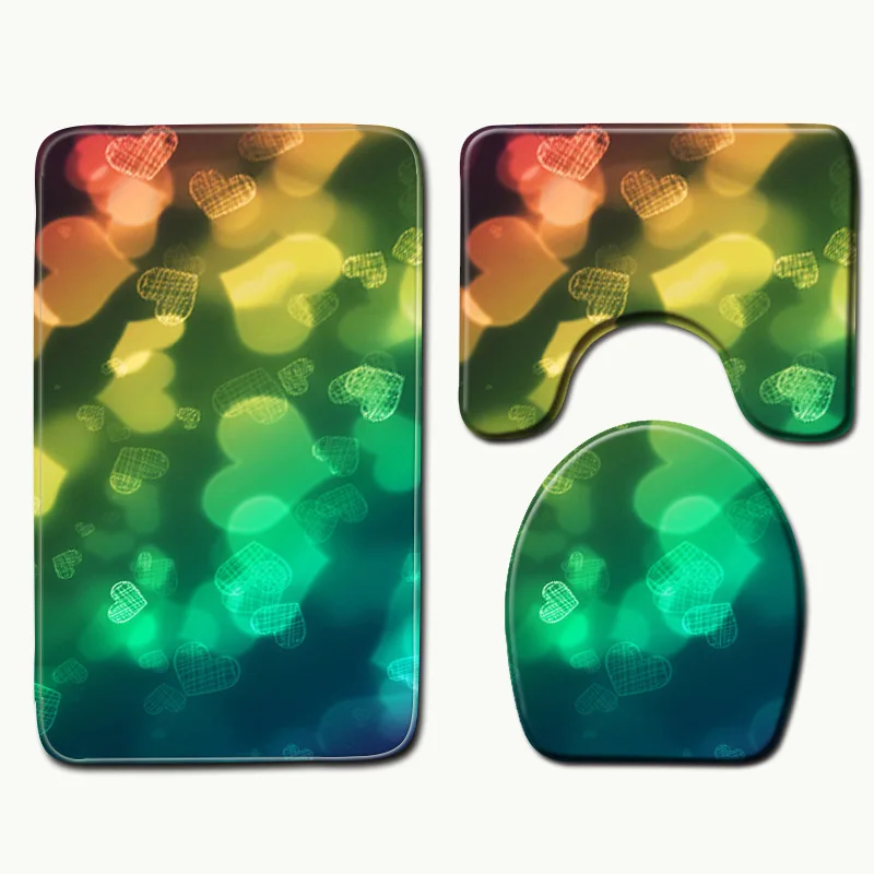 Коврик для ванной комнаты Zeegle впитывающий нескользящий коврик туалета накладка