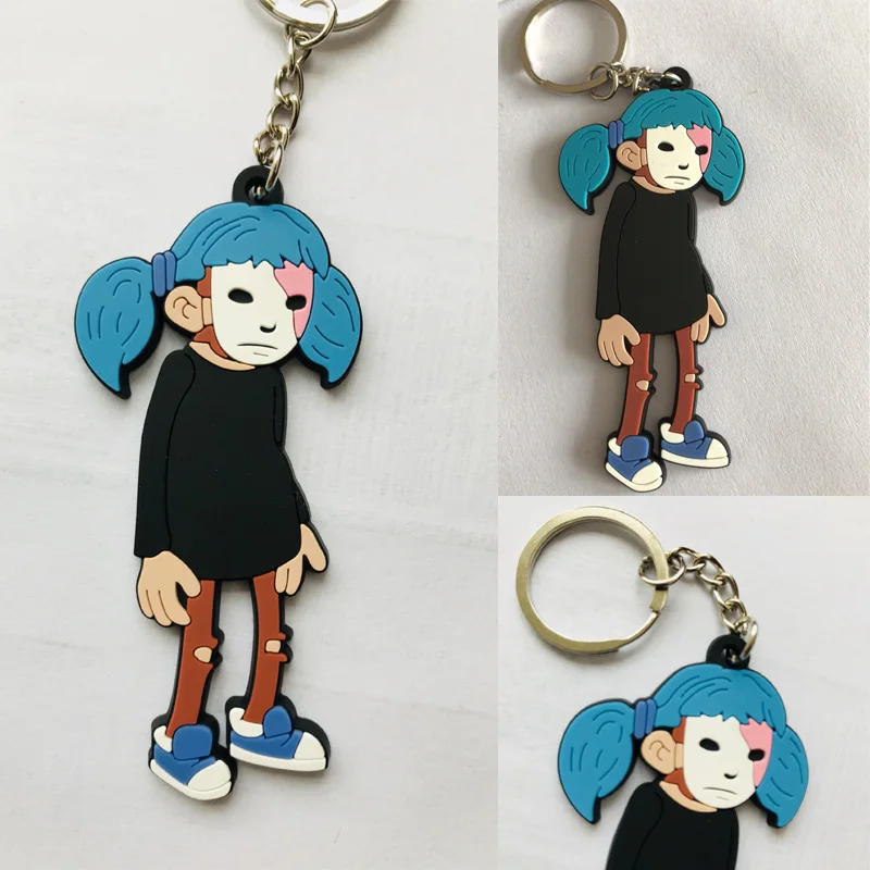 Игра Салли лицо брелок для косплея реквизит автомобильный брелок SallyFace брелок для женщин и мужчин аксессуары