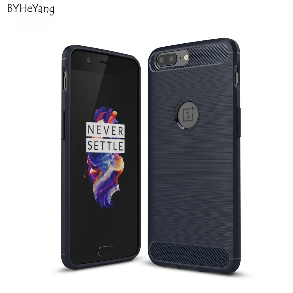 Чехол для телефона BYHeYang Oneplus 5 мягкий силиконовый чехол из ТПУ с текстурой