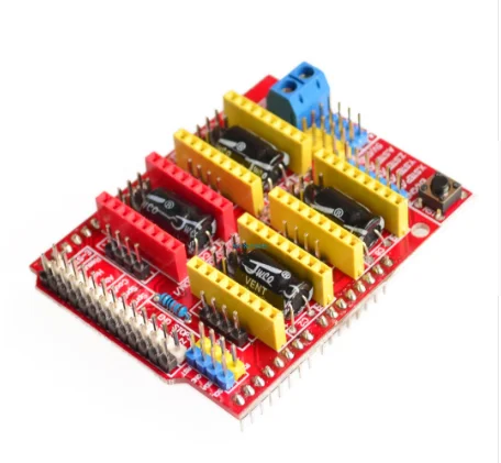 CNCV3 V3.0 гравер CNC щит+ A4988 DRV8825 шаговый двигатель драйверы для UNO R3 для Arduino - Цвет: CNCV3