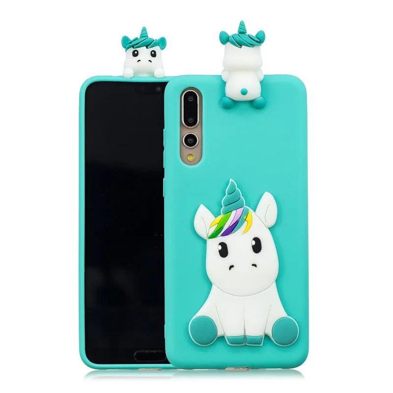 Силиконовые задние чехлы для huawei P Smart P10 P20 mate 10 P8 P9 Honor 9 Lite 7X Pro Dolls мягкий чехол Единорог Панда медведь
