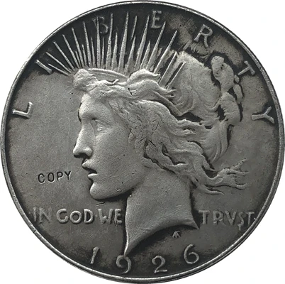 

1926-S Peace Dollar COIN COPY