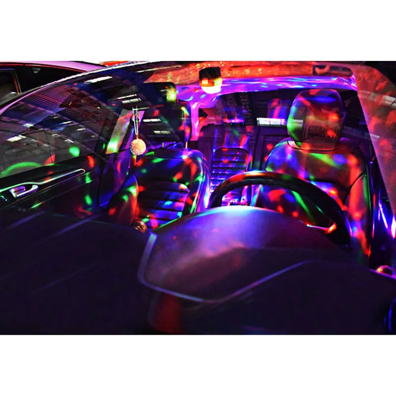 Автомобиль Музыка звук Управление Стайлинг свет USB Plasma Ball авто Интерьер