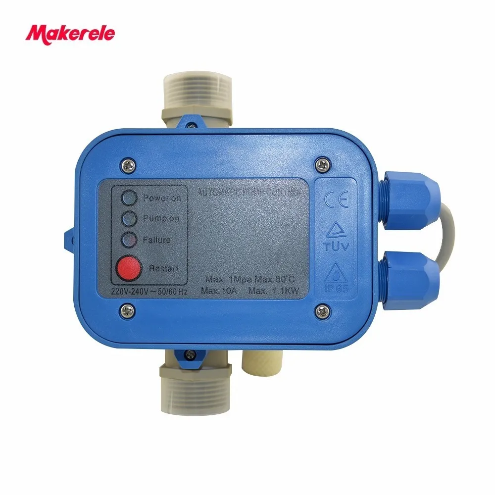 MK-WPPS04 IP65 10A 220V-240VAC переключатели давления автоматическое управление светодиодный водяной насос электронный переключатель контроль защиты воды - Цвет: MK-WPPS04
