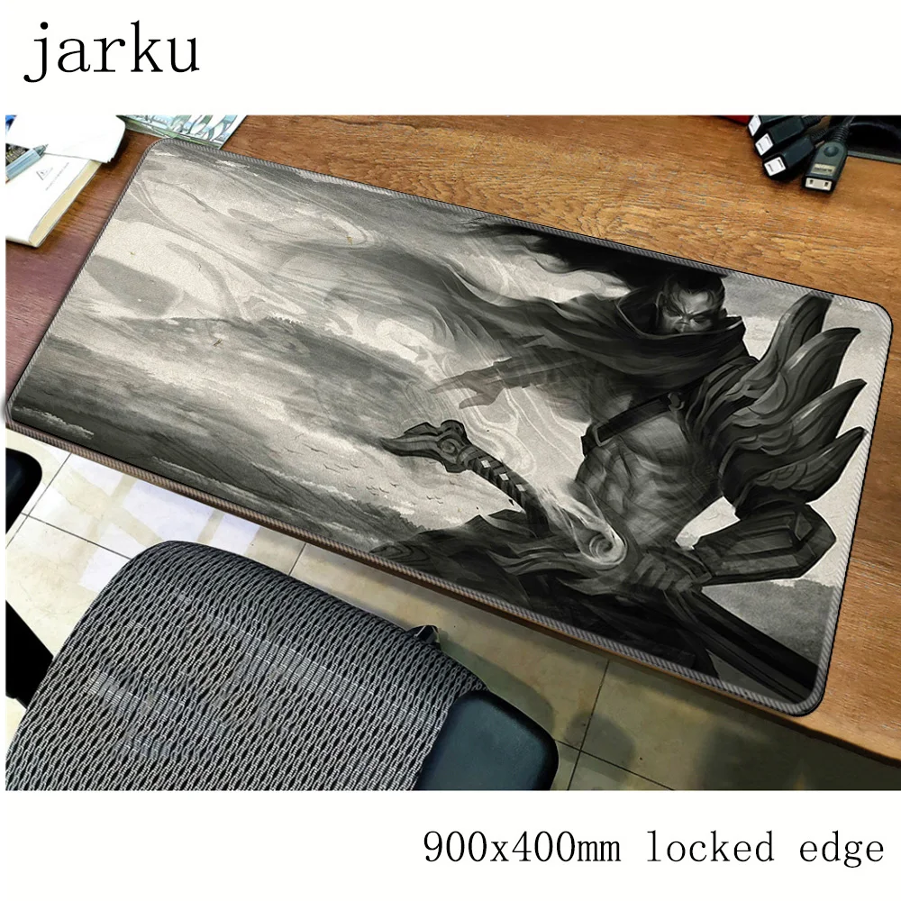 Yasuo коврик для мыши геймер 900x400x3мм игровой большой мультяшный ноутбук ПК