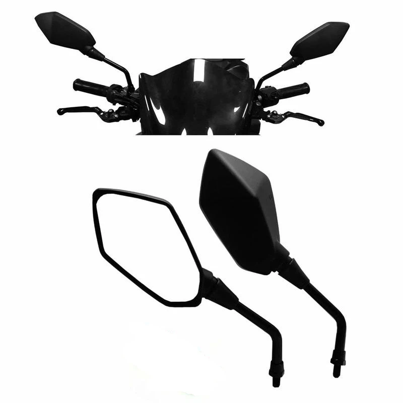 Универсальные мотоциклетные зеркала болт с резьбой M8 M10 для ATV Kawasaki Yamaha
