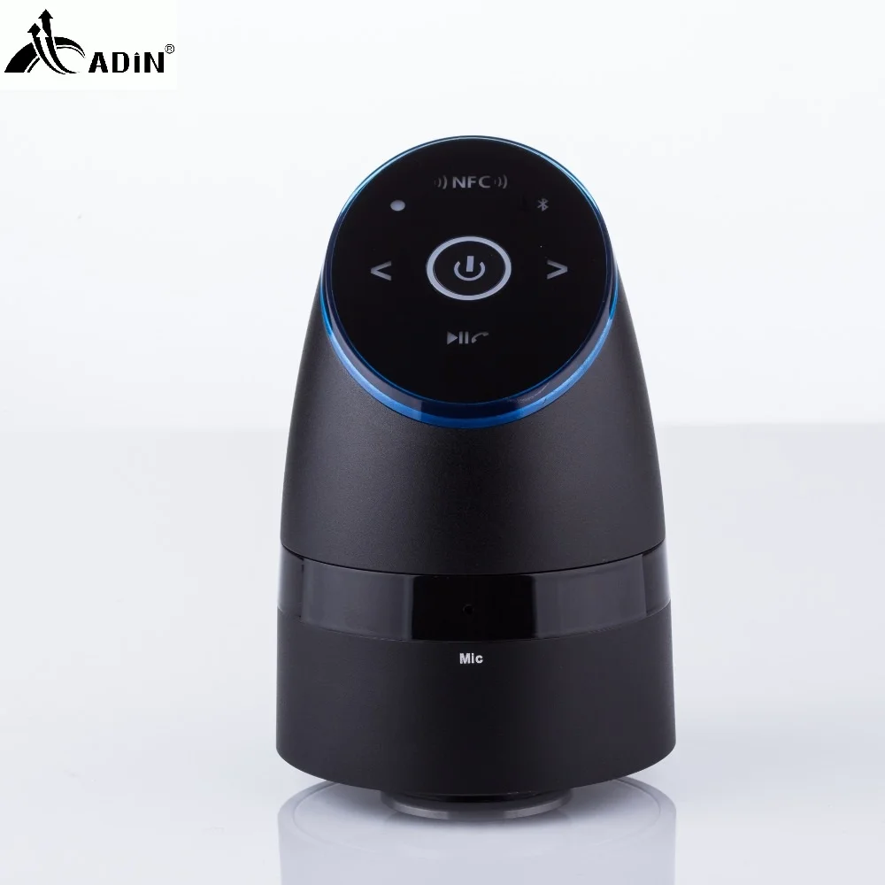 ADIN Металлический Вибрирующий Динамик s 26 Вт NFC Bluetooth Hands free телефонный звонок