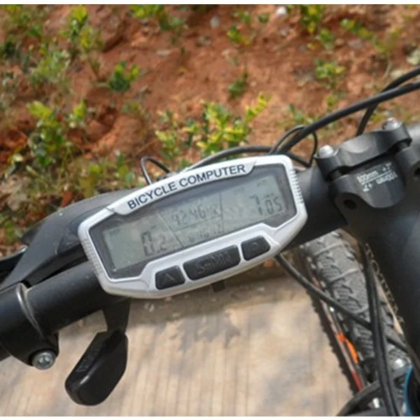 Цифровой одометр велокомпьютер спидометр светодиодный Подсветка велосипедный
