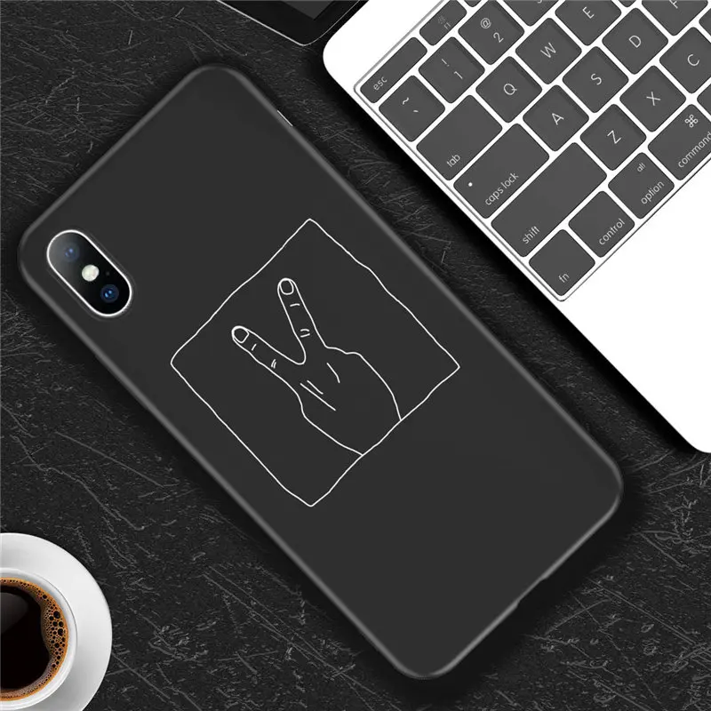 3893 Чехол Ottwn для iPhone 11, 6, 6 S, 7, 8 Plus, чехол для телефона с абстрактными линиями для iPhone 5, 5S, SE, 11 Pro, Max X, XR, XS, Max, мягкая задняя крышка из ТПУ - Цвет: 3893