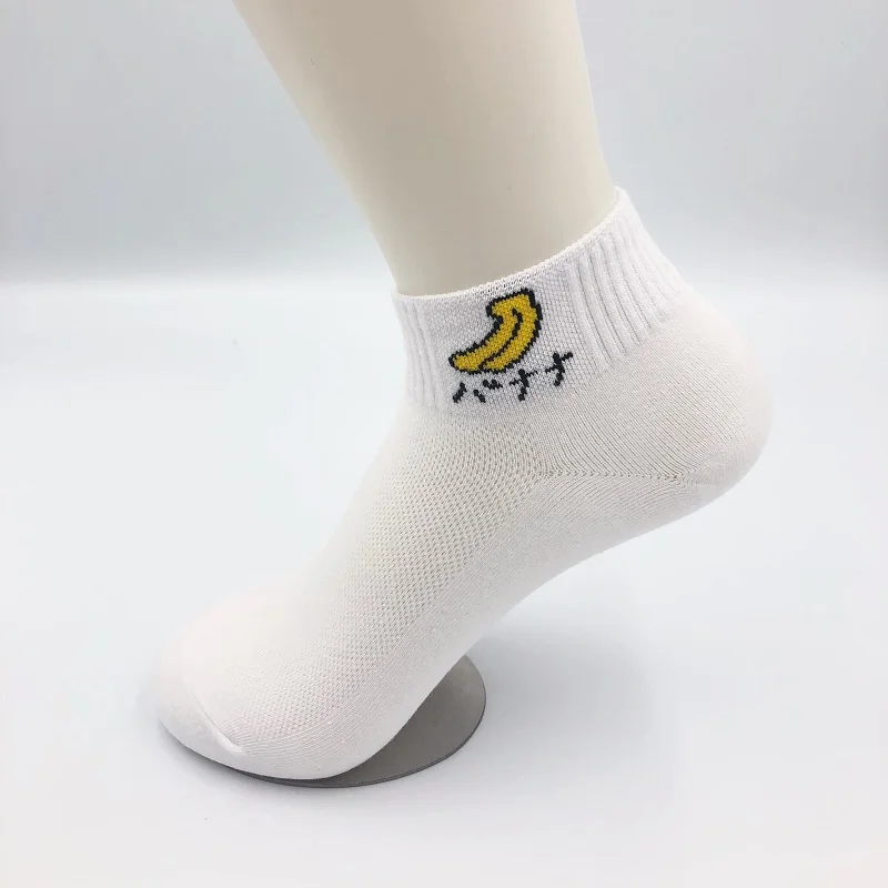 Модные милые короткие носки с героями мультфильмов хлопковые Дышащие Harajuku по