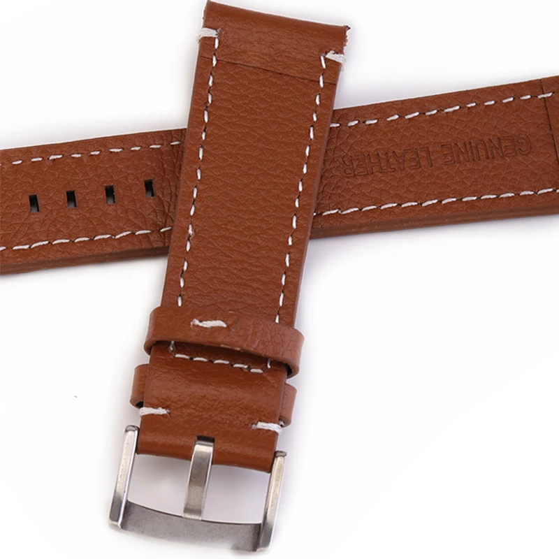 Кожаный ремешок для часов мужчин и женщин 2020 наручных 18 19 20 21 22 24 мм на ремне