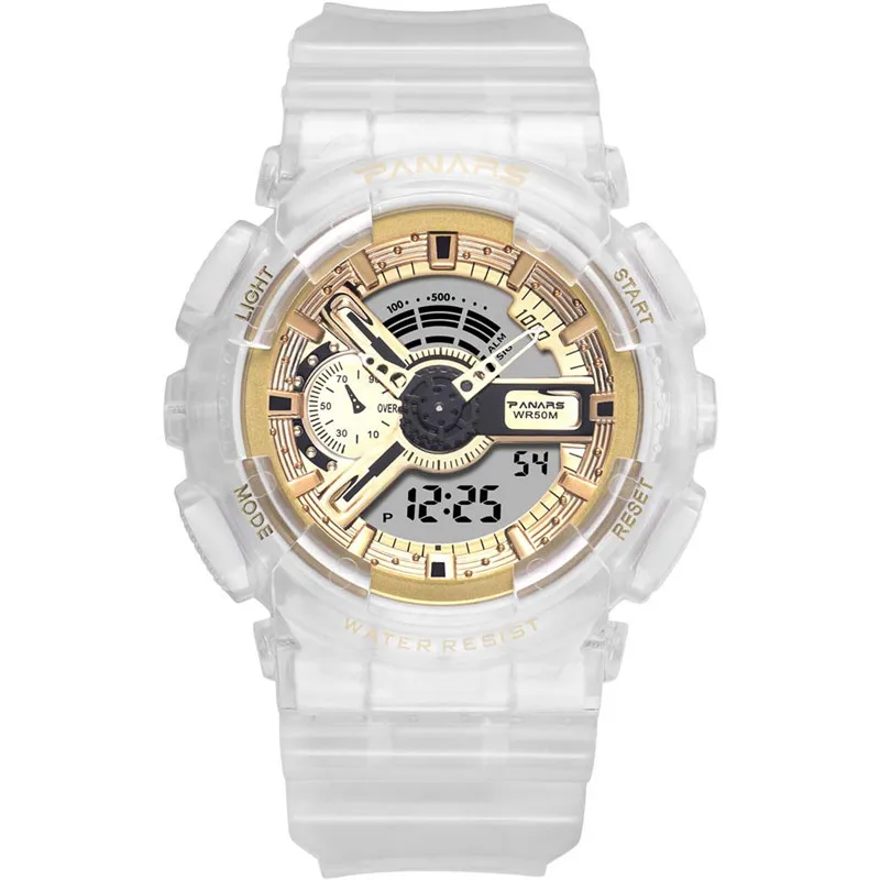 PANARS Commemorative Edition Multi-function Waterproof Electronic Watch Man Woman Sports Traveling Watch Strap Watches Jun15