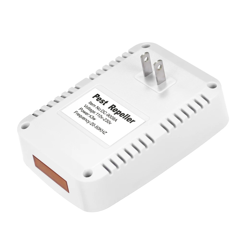 AC110-230V двухроговая Электромагнитная ультразвуковая Мышь отпугиватель насекомых плагин Электрический Отпугиватель вредителей от насекомых Комаров