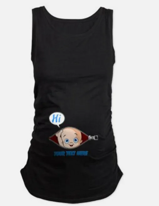 Camisoles Одежда для беременных с арбузом Bump Mamagaga Женская майка летняя одежда