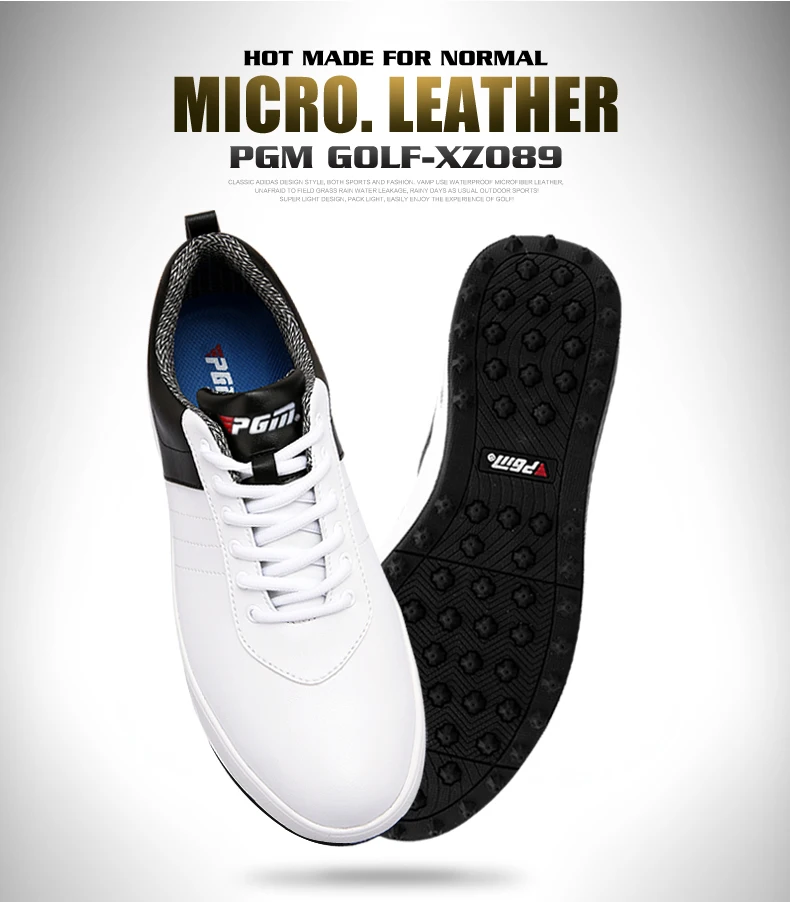 

PGM Golf Shoes Men's Waterproof Shoes Sports Shoes No Shoes Breathable Sneakers