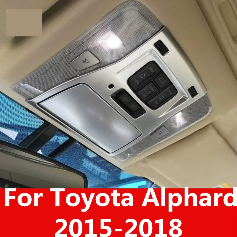 Для Toyota Alphard 2015 2018 передний Запасной свет для чтения декоративная рамка ABS