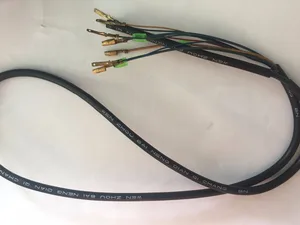 Аксессуары для электрических велосипедов, диаметр 6 мм, бесщеточный двигатель, 350 Вт, устойчивый к высоким температурам, 8-жильный провод, магнитные кабели 95 см