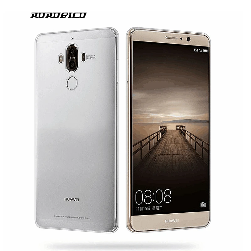 Rorobico ультра тонкий мягкий прозрачный чехол для Huawei Коврики 9 силиконовый Pro
