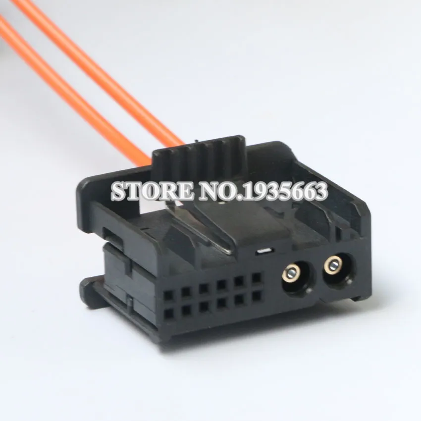 Большинство волоконно оптических 2 + 12 мультимедийный коннектор 1 1355795 для Audi BMW Benz