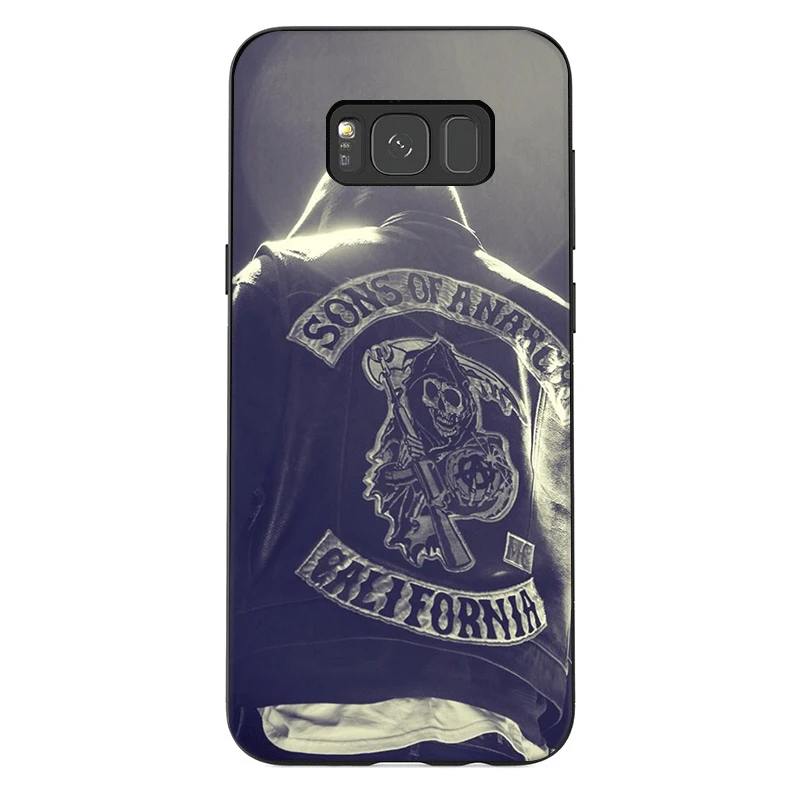 B8 Desxz Sons Of Anarchy Силиконовый ТПУ чехол для телефона samsung S6 S7 Edge S8 S9 S10 Plus S10E защитный чехол - Цвет: B8