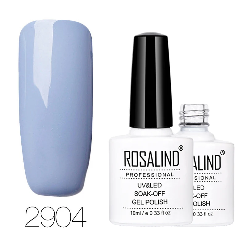 RD2904 Rosalind гель 1S 10 мл УФ светодиодный Гель-лак для ногтей красный серый цвет УФ светодиодный лак для ногтей долговечный Гель-лак - Цвет: RD2904