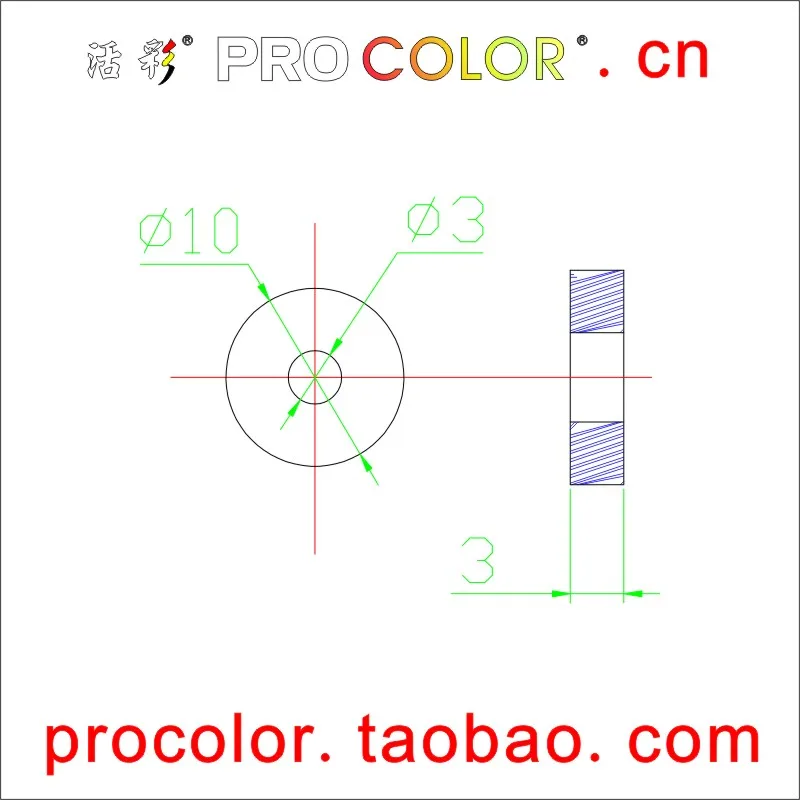 

WELCOLOR Washer Clear Silicone Rubber Sealing Ring transparent silicone seal Gasket OD 10 10MM ID 3 3mm thick 3 3MM H3 10*3*3 mm