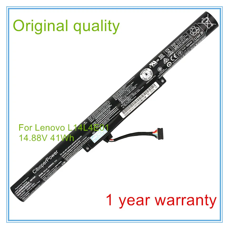 Оригинальная Аккумуляторная батарея для ноутбука 500 15adapter Z41 Z51 70 L14L4A01 L14L4E01 L14M4A01