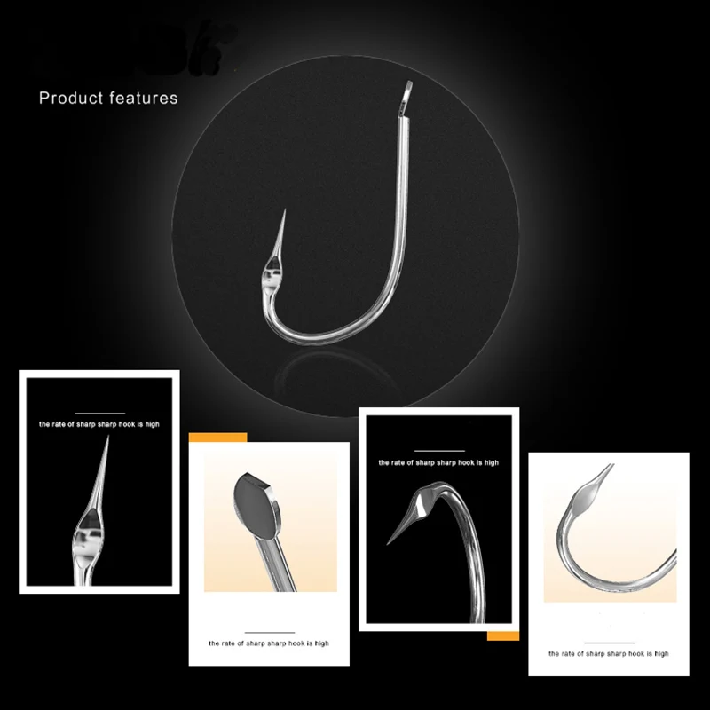 Lawaia японские рыболовные крючки 50 шт. рыболовный крючок маленького размера