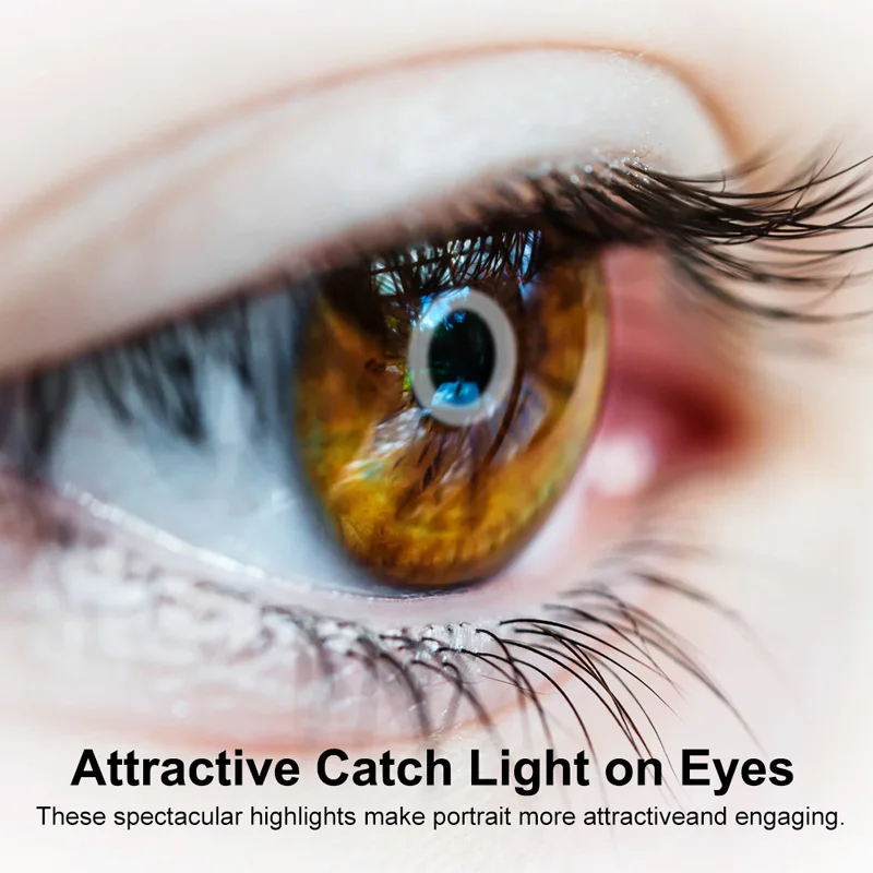 Кольцевой LED-светильник с регулируемой яркостью 16 см USB | Лампы и освещение