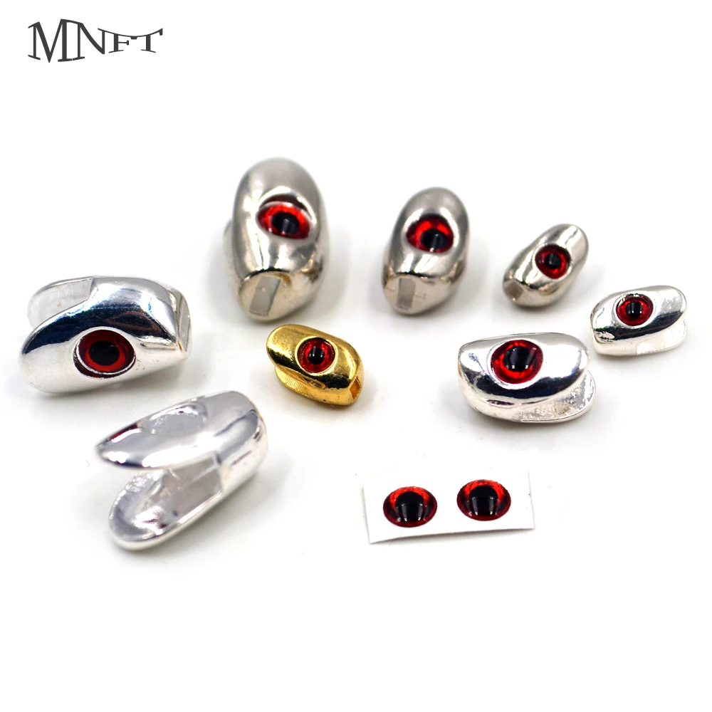 MNFT рыболовные головы с черепами утяжеленная стримерная головка трехмерными