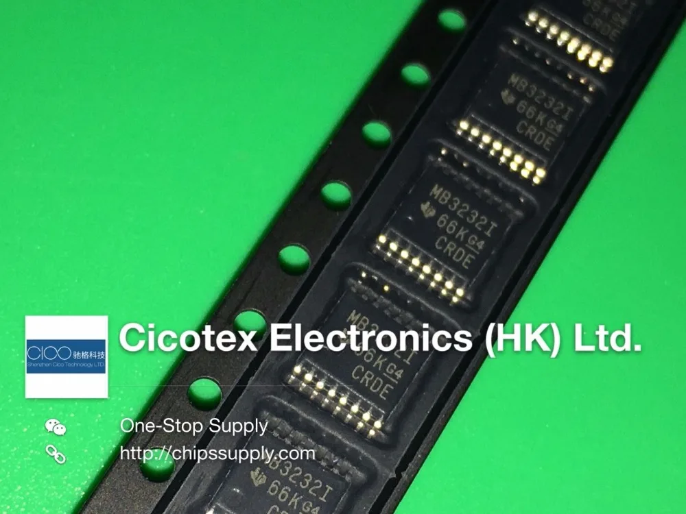 10pcs/lot MAX3232IPWR TSSOP16 MB3232I MAX 3232 IPWR IC DRVR-RCVR MLTCH RS232 16TSSOP MAX3232IPWRG4 MB32321