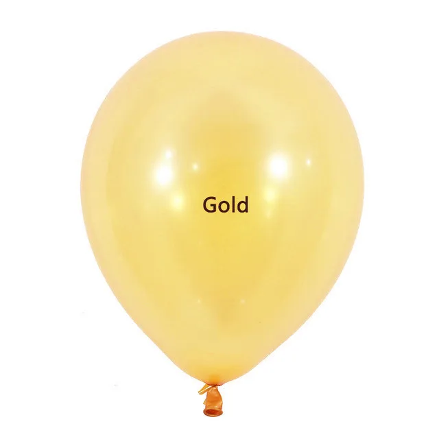 golden 20 шт./лот латексные шары воздушный шар на день рождения свадьба globos слоновая кость белый розовый персик Бирюзовый мятный зеленый цвет баллоны с гелием Рождество - Цвет: golden
