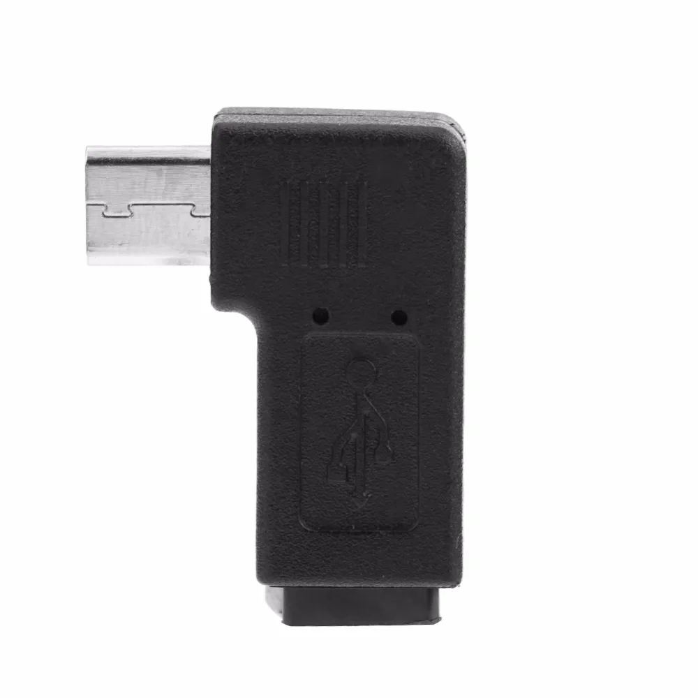 90 градусов прямоугольный локоть Micro USB штекер Femal адаптер L образный M/F зарядка|usb