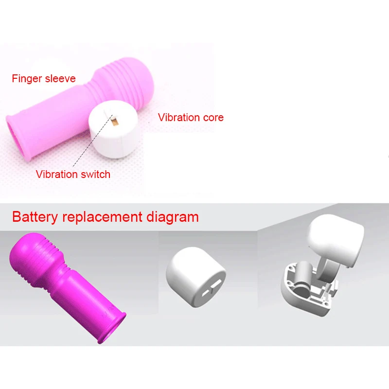 2019 Women Small AV Massager Finger Vibrator Handheld Put-On Magic Wand Massagers Adult Products DC88 |