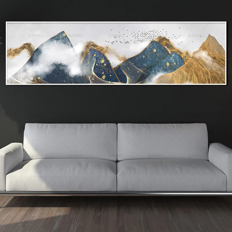 

canvas painting wall picture art print mountain on canvas and posters wall art Painting decoration for living room no frame