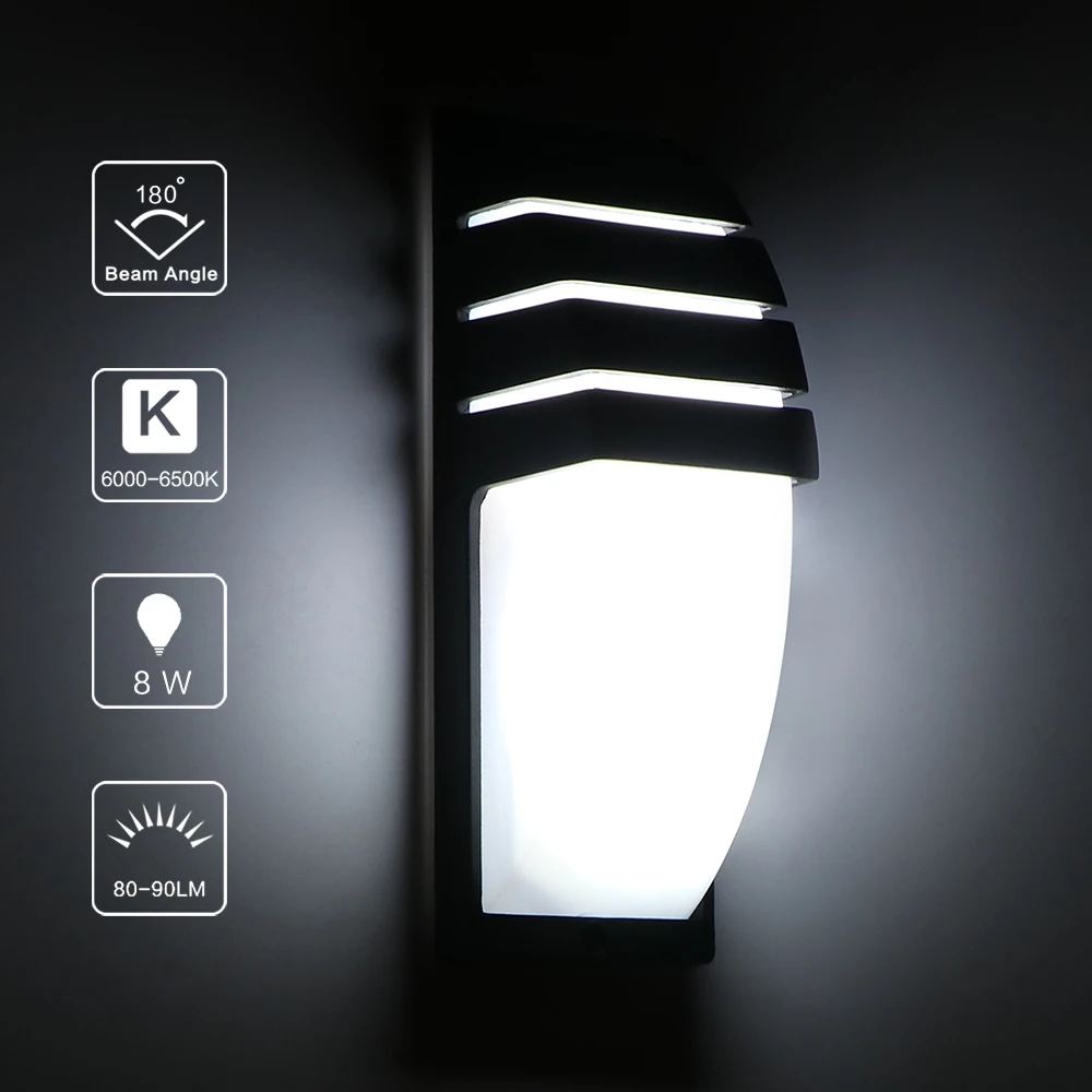 Светодиодный настенный светильник с COB матрицей современная простая