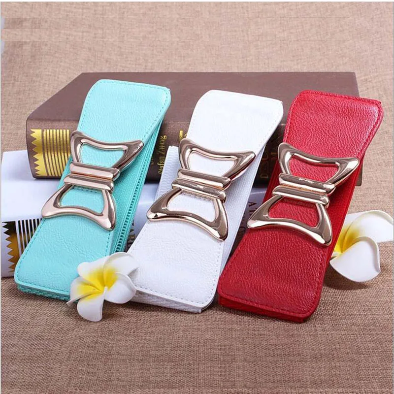 2016 Новинка ремень декоративные эластичные Ремни для Для женщин бантом Широкий