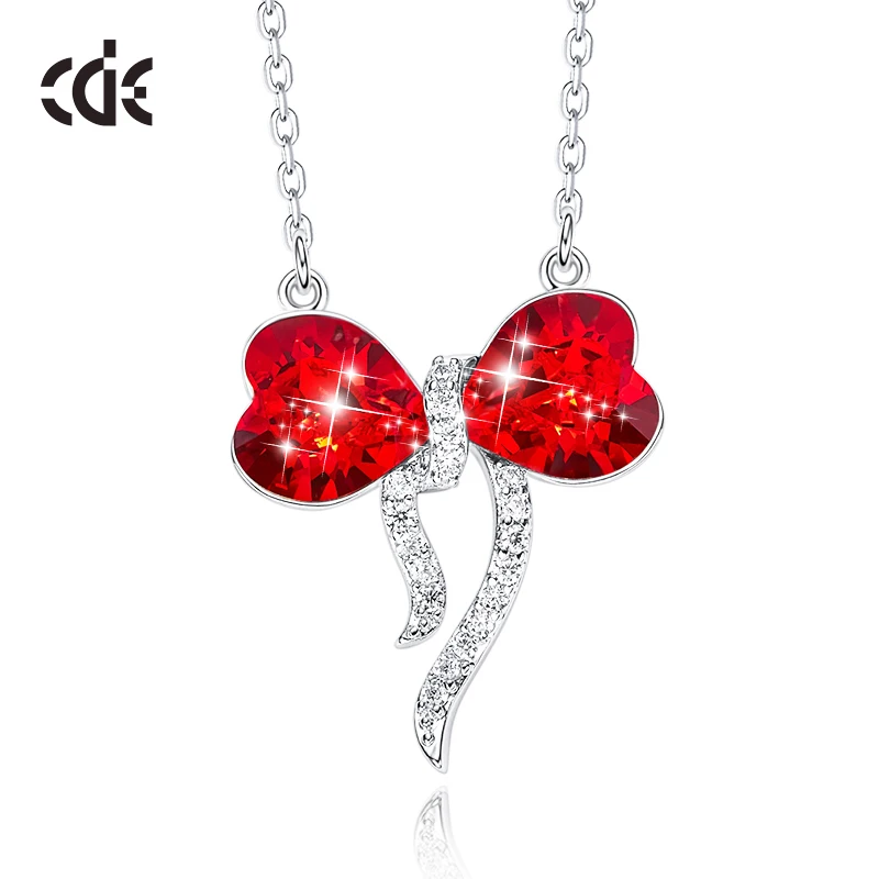 CDE женские золотые ювелирные серьги, украшенные кристаллами Swarovski, милые серьги-бабочки из розового золота 18 К, модное ювелирное изделие