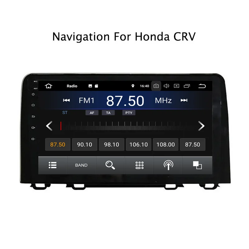9 &quot2G ram 16G rom Android 8 1 автомобильный DVD мультимедийный плеер для Honda CRV 2017 gps навигация радио стерео