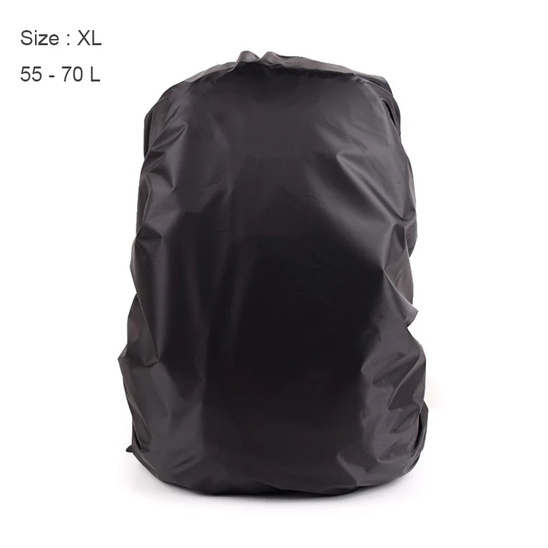 XL 55-70L Профессиональный 40-80L пылезащитный дождевик Сверхлегкий Водонепроницаемый наплечный чехол сумка для путешествий на открытом воздухе защита от дождя для велосипеда и пешего туризма - Цвет: XL 55-70L