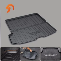 fit for volvo xc90 2016 2017 boot liner rear trunk cargo mat floor tray carpet mud cover protector 3d car styling