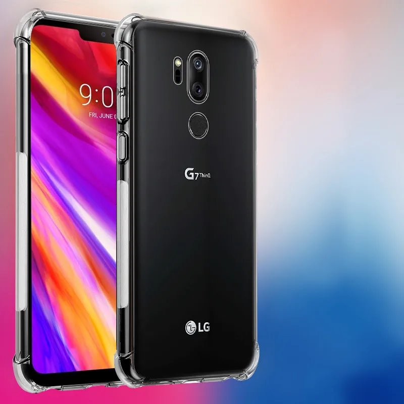 Противоударный чехол с подушкой безопасности для LG G6 G7 ThinQ Q6 Q8 K3 2017 K4 K8 K10 2018 из ТПУ