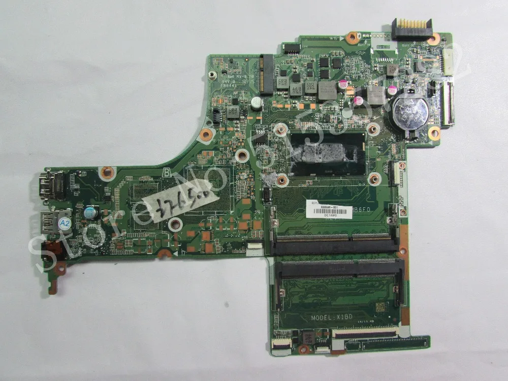 Материнская плата 830598-601 для ноутбука HP Pavilion 15-AB 15-AB252NR материнская X1BD DAX1BDMB6F0 с i7-6500