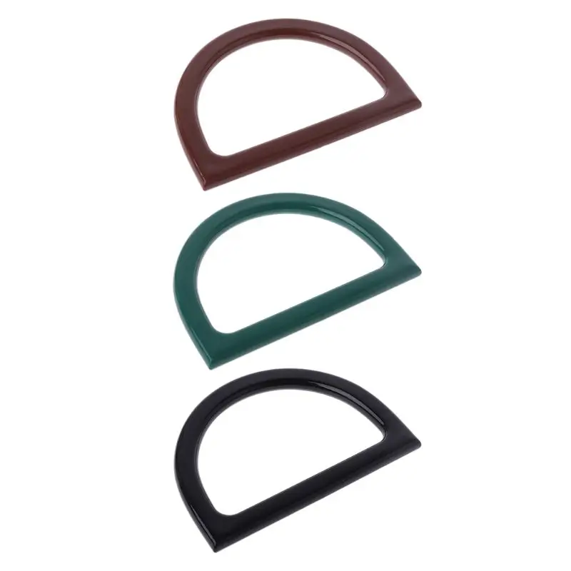 

Plastic Bag Handle Replacement for DIY Purse Making Handbag Shopping Tote Bag Accessories Handbag Purse Frame 12*8.5cm