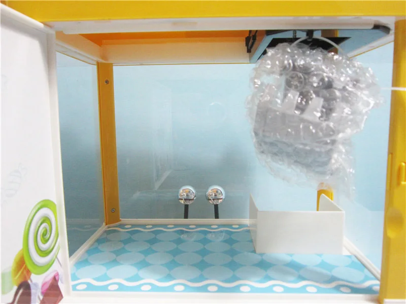 Игровой автомат с монетоприемником настольный мини-коготь Gumball Candy Grabber кран аркадная машина игры игрушки куклы захват для детей Подарки