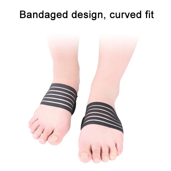 Хорошая здоровая 1 пара поддерживающий свод стопы ремешок воздухопроницаемый